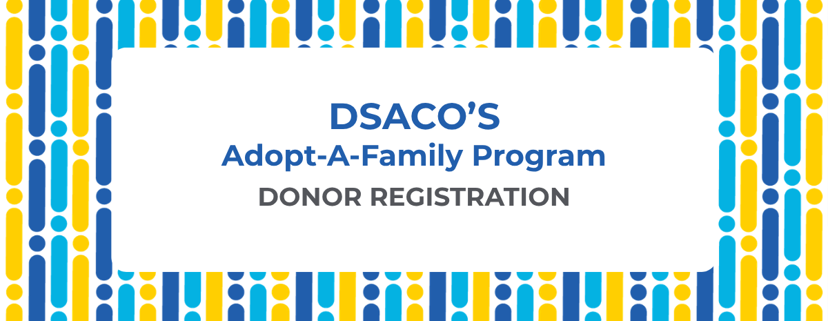 DSACO Adopt-A-Family Donor Registration